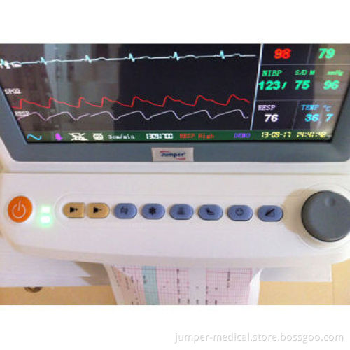 Multiple-parameter Fetal/Maternal Monitor, Portable Design/Built-in FAS/TFT Screen, Monitors CTG
